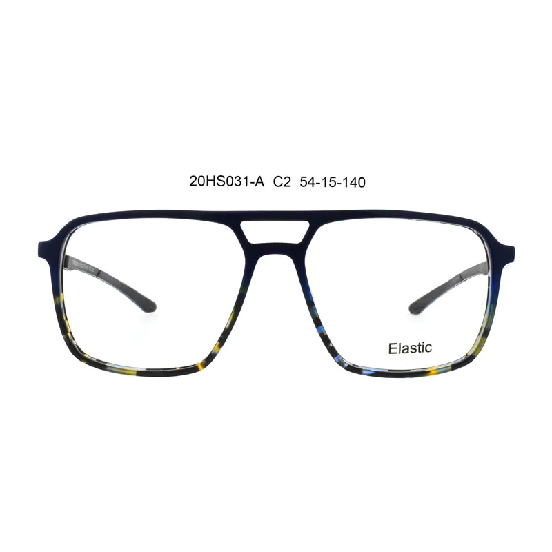 ダブルバーアセテートフレームがアイウェアでトレンドになっているのはなぜですか?